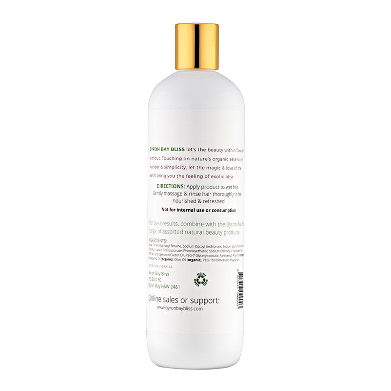 Kaiffir Lime and Lemongrass Shampoo Byron Bay Bliss