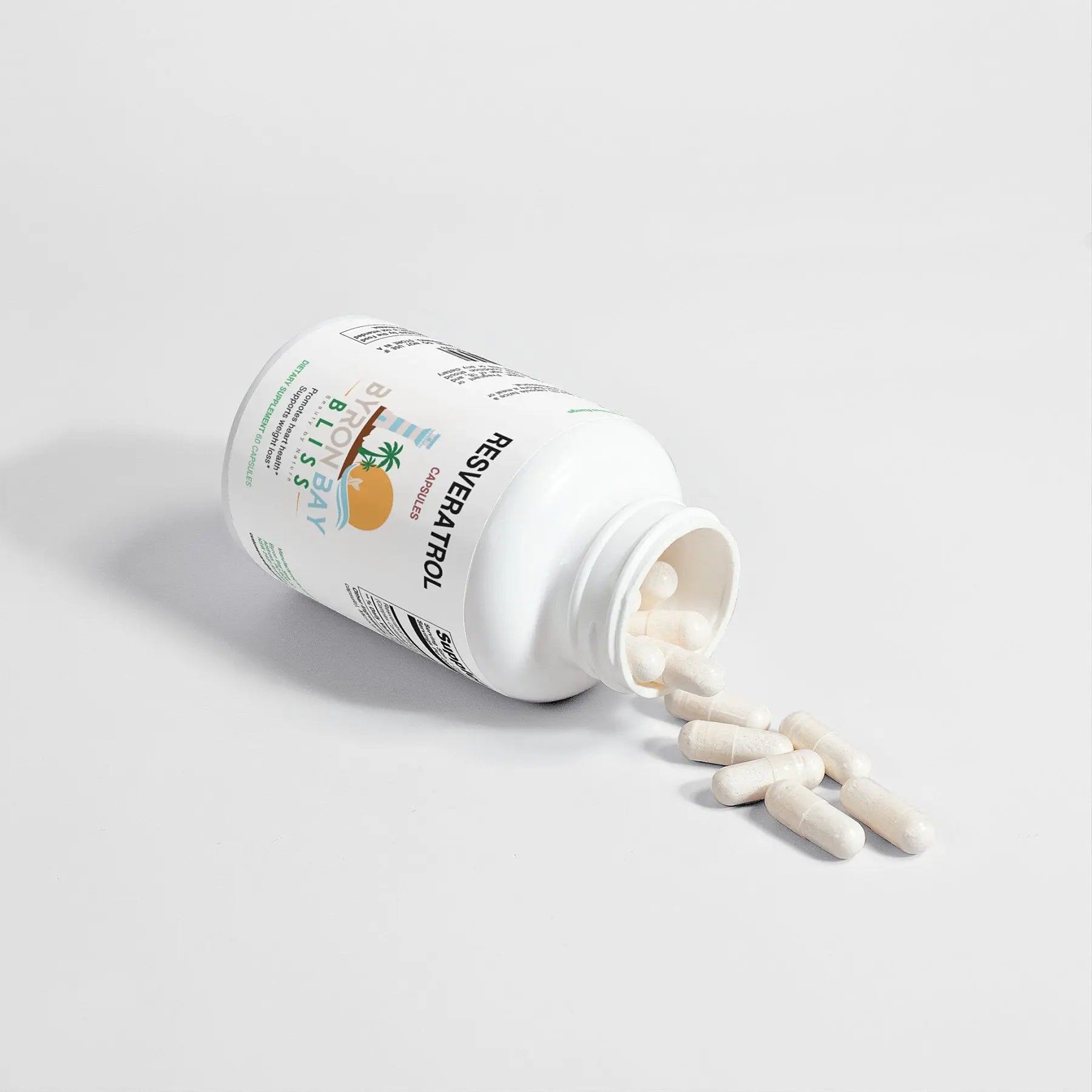 Resveratrol 50% 600mg Byron Bay Bliss