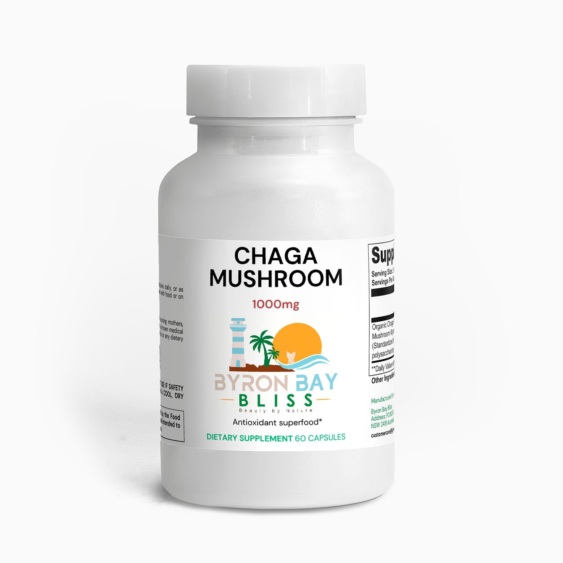 Chaga Mushroom Byron Bay Bliss