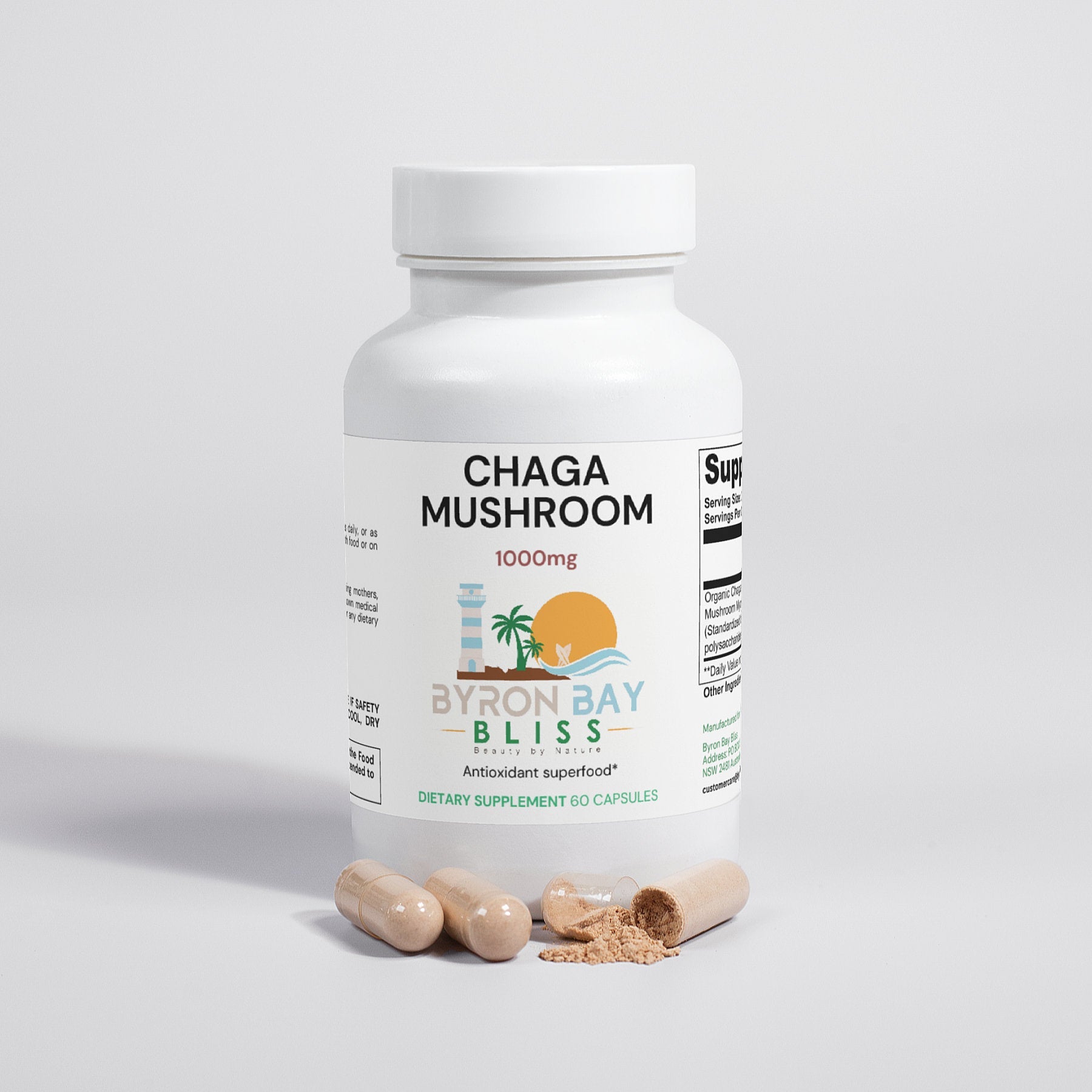 Chaga Mushroom Byron Bay Bliss