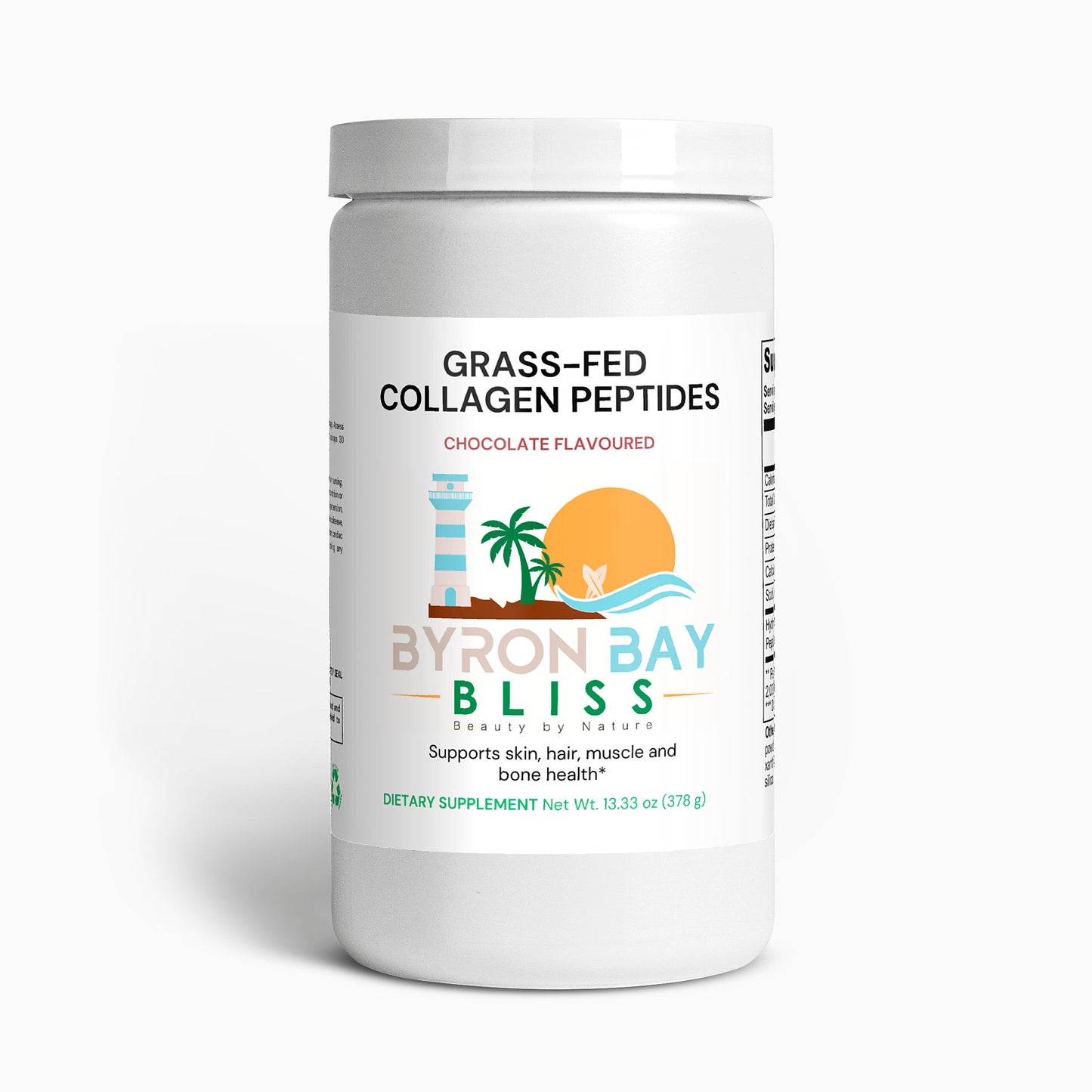 Grass-Fed Collagen Peptides Powder (Chocolate)