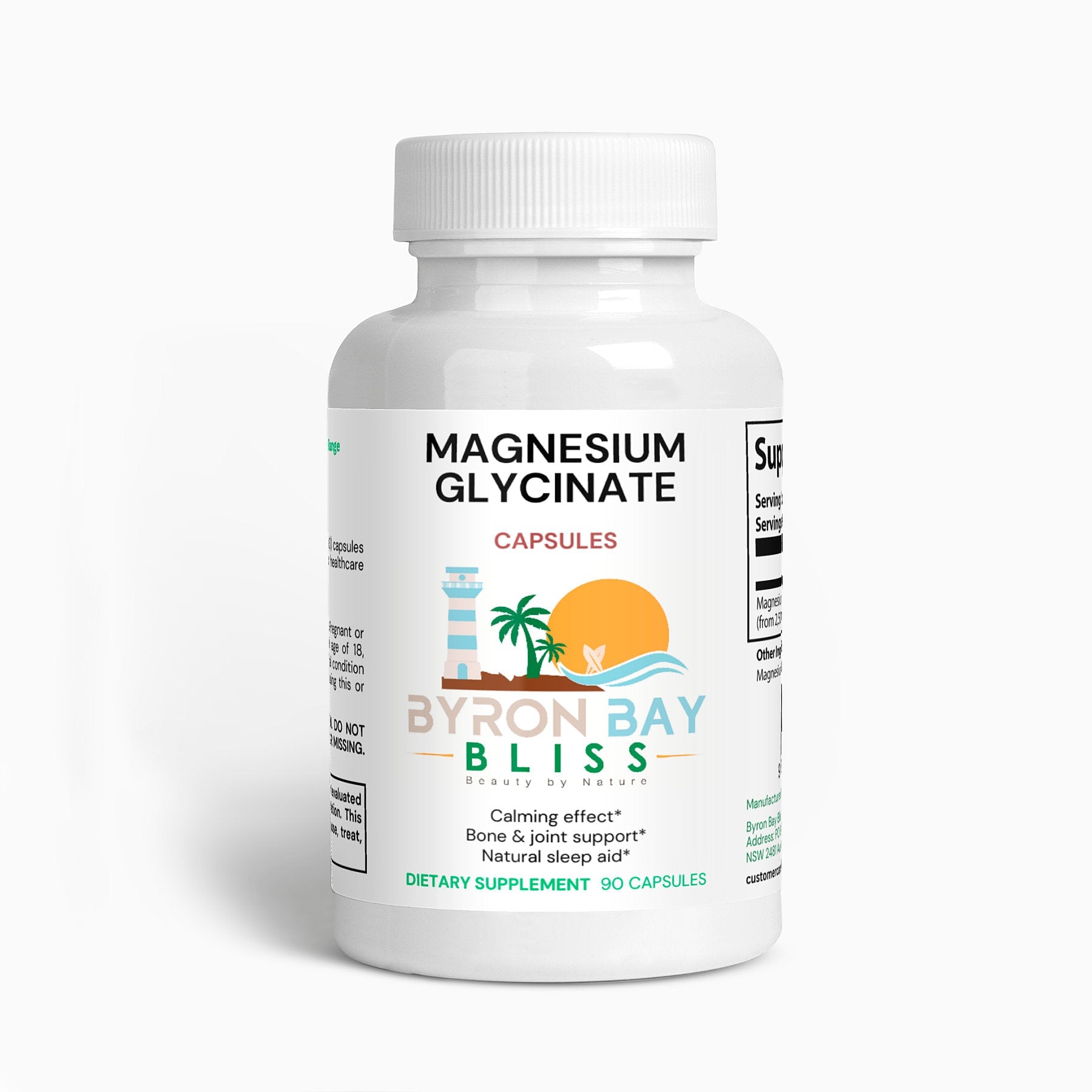 Magnesium Glycinate Byron Bay Bliss