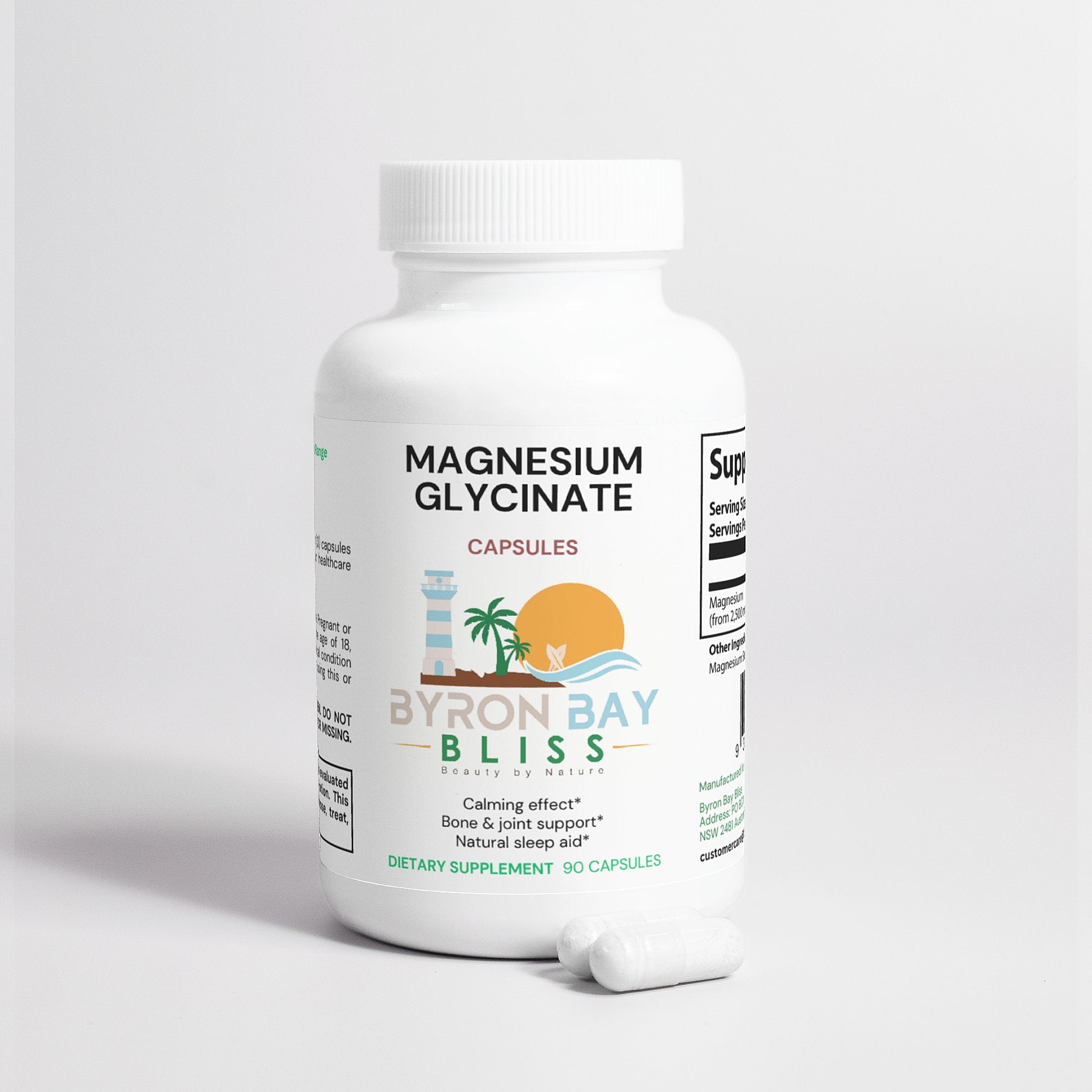 Magnesium Glycinate Byron Bay Bliss