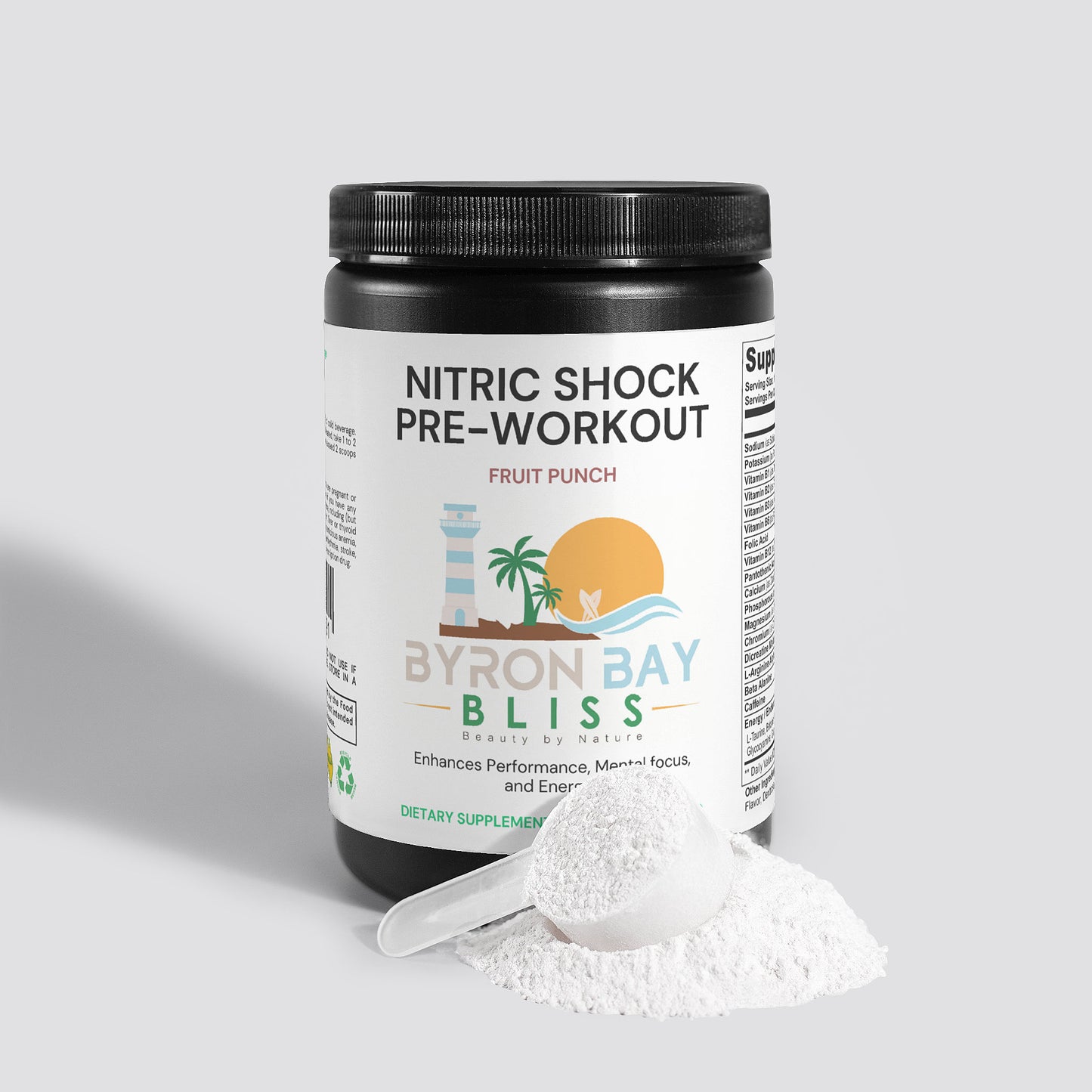 Nitric Shock Pre-Workout Powder (Fruit Punch)
