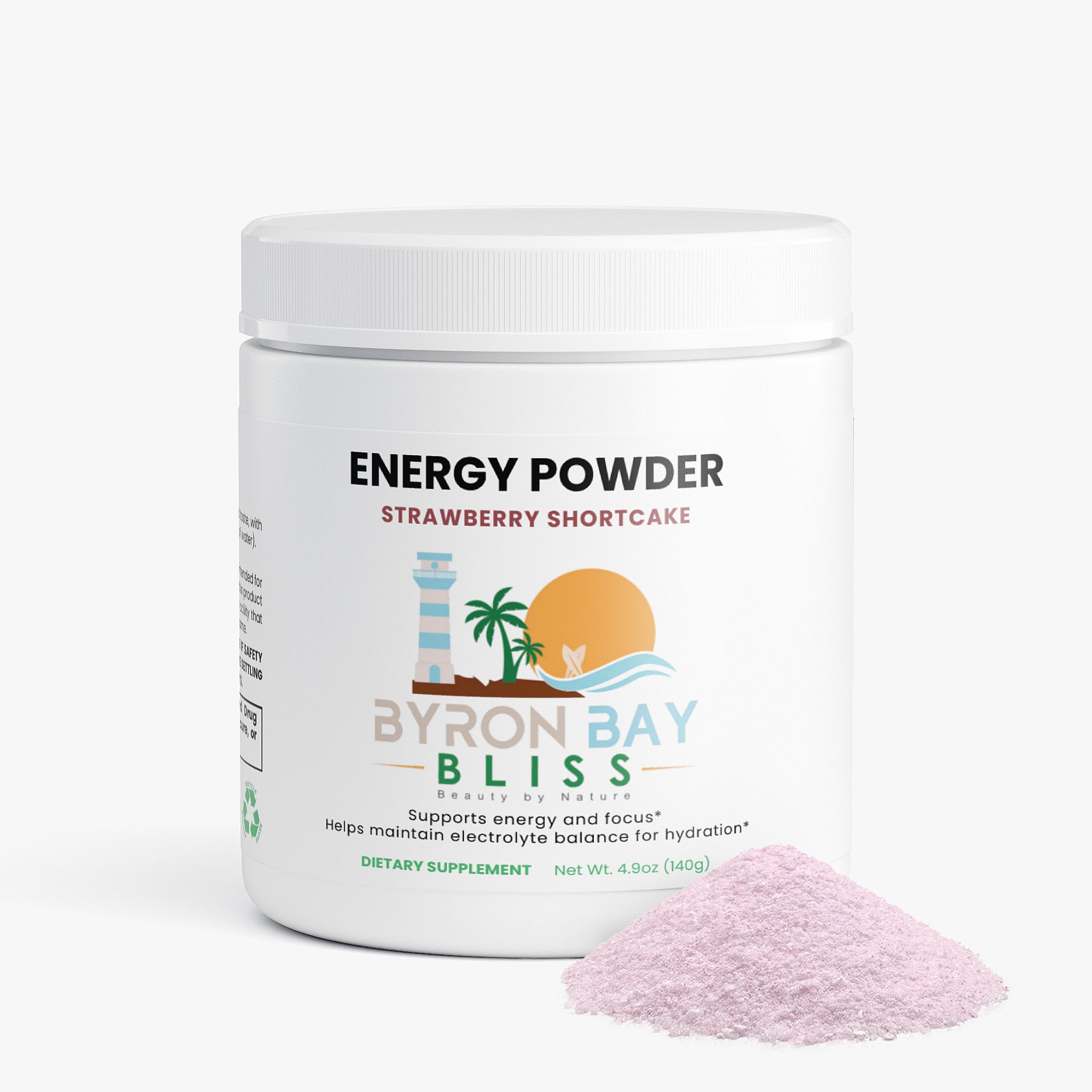 Energy Powder (Strawberry Shortcake)