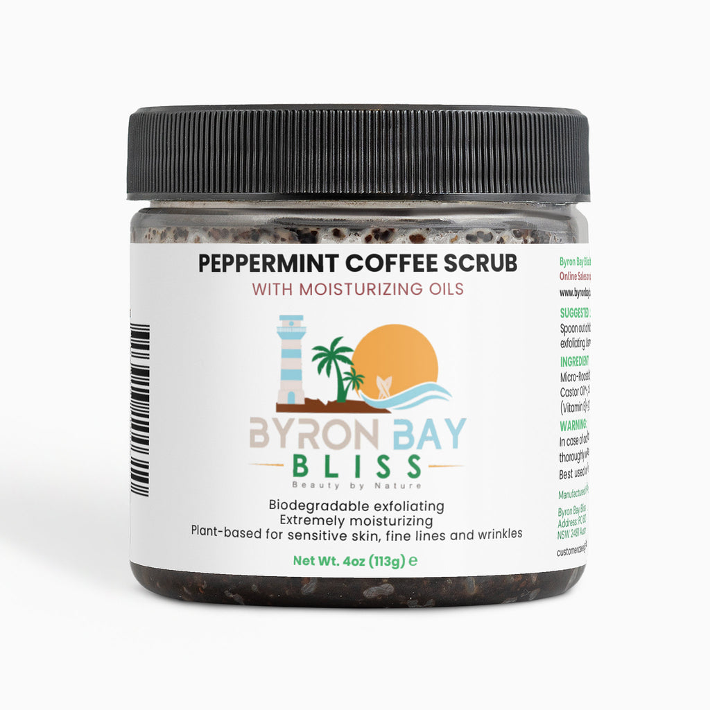 Peppermint Coffee Scrub