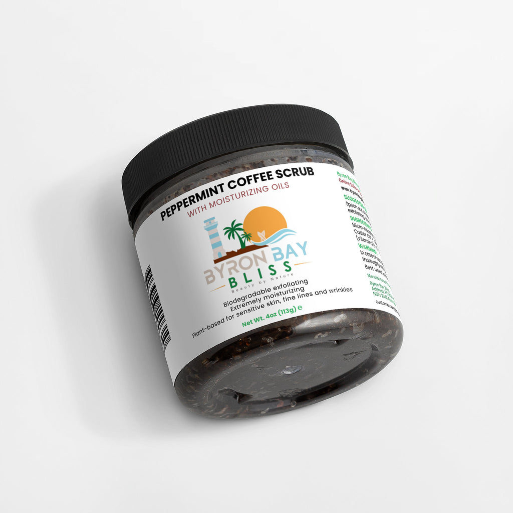 Peppermint Coffee Scrub