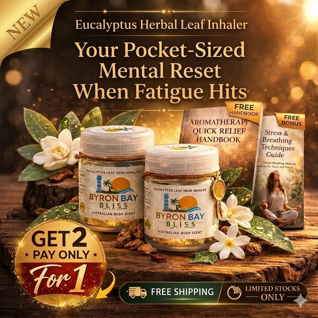Eucalyptus Herbal Leaf Inhaler By Byron Bay Bliss
