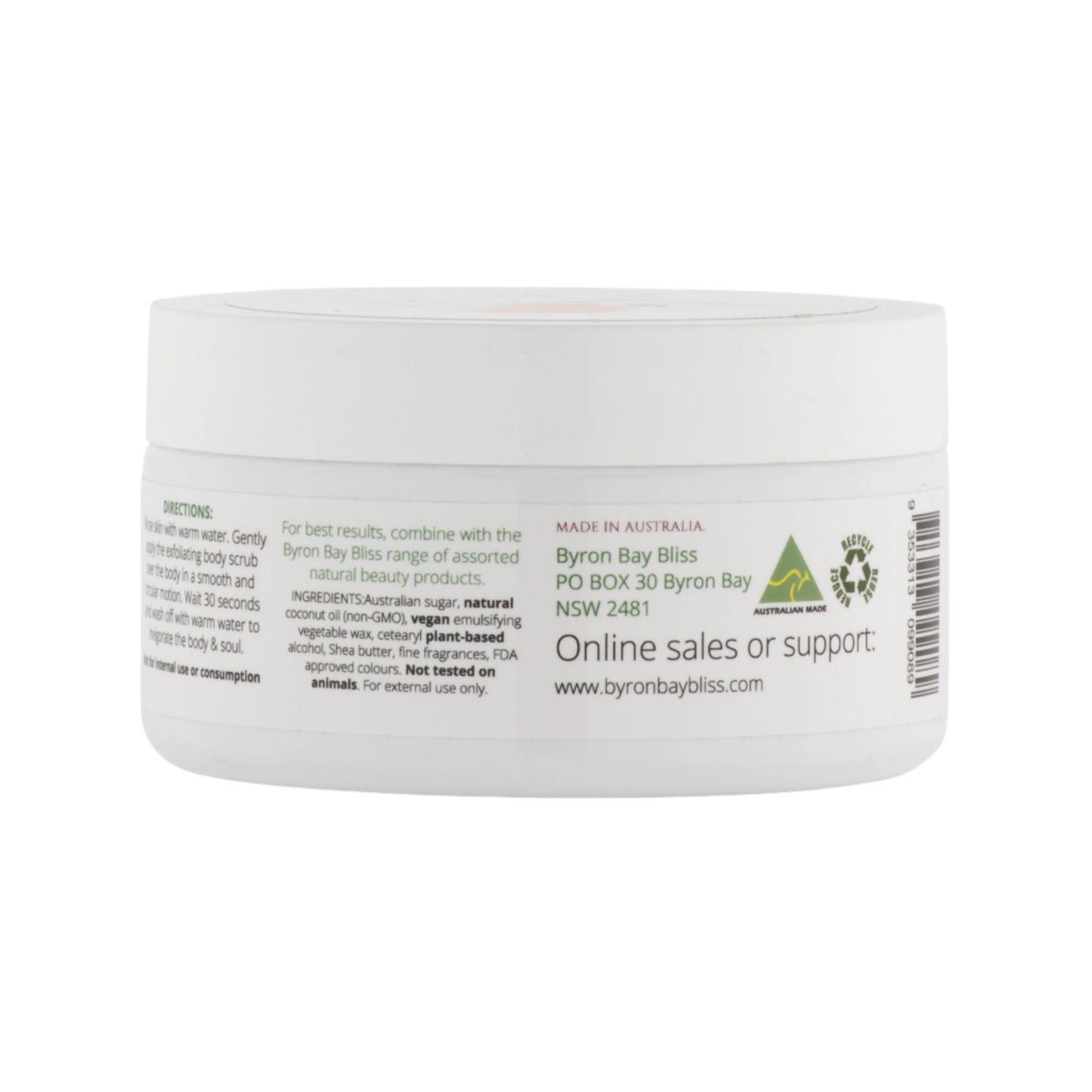 Watego's Salt n Sand -  Exfoliating Body Scrub Byron Bay Bliss