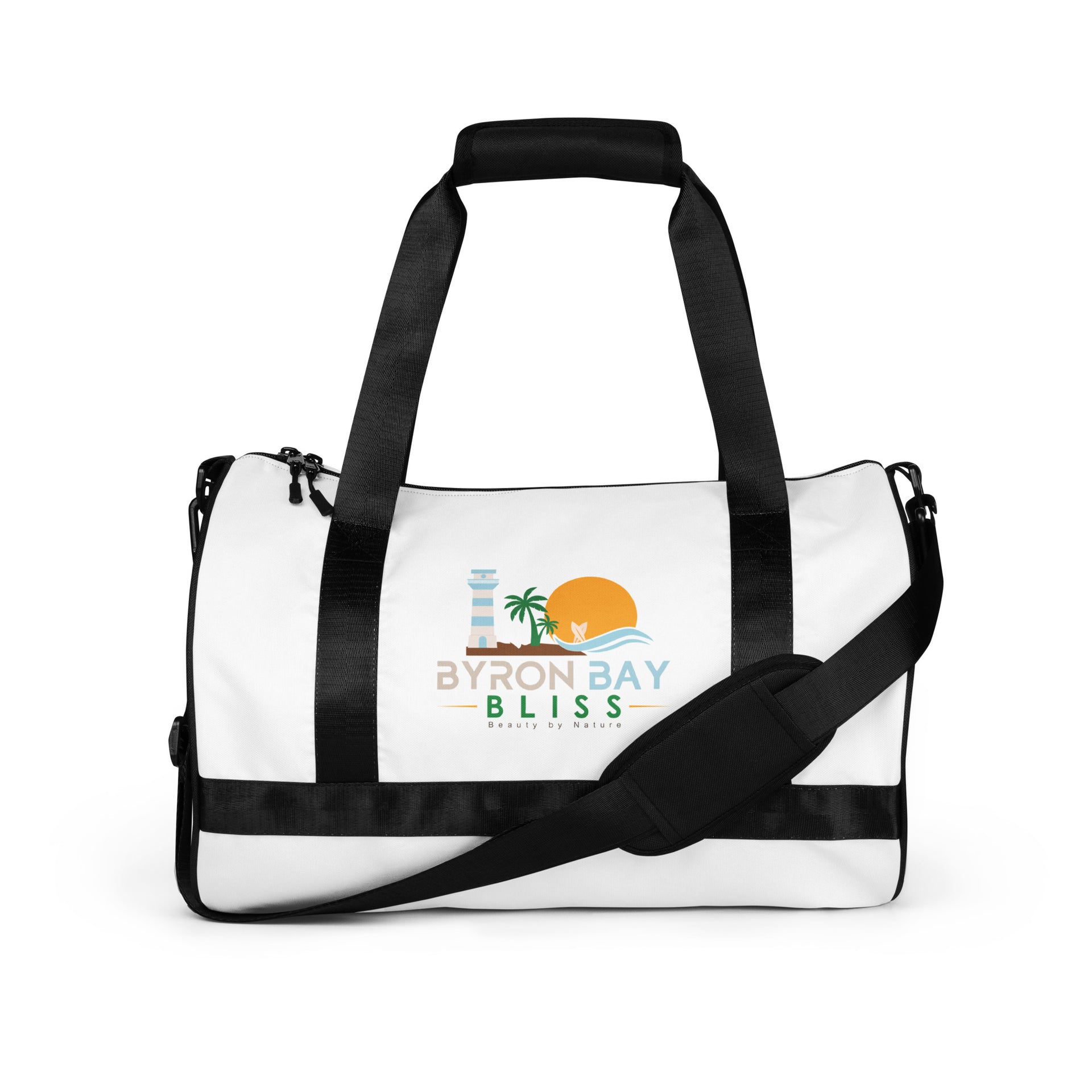All-Over Print Gym Bag Premium Sports Bag Byron Bay Bliss