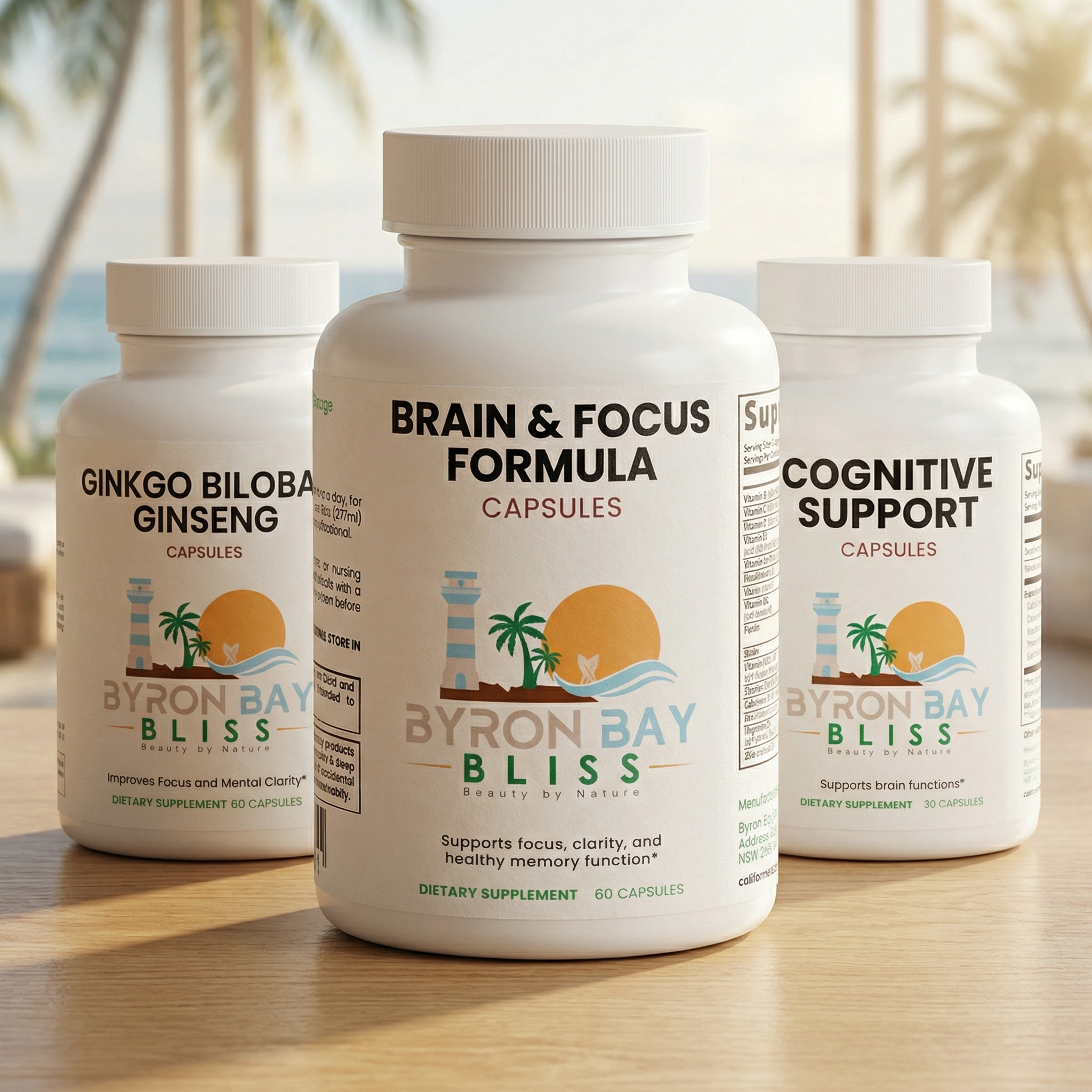 Focus & Clarity Brain Bundle – Memory, Concentration & Mental Energy