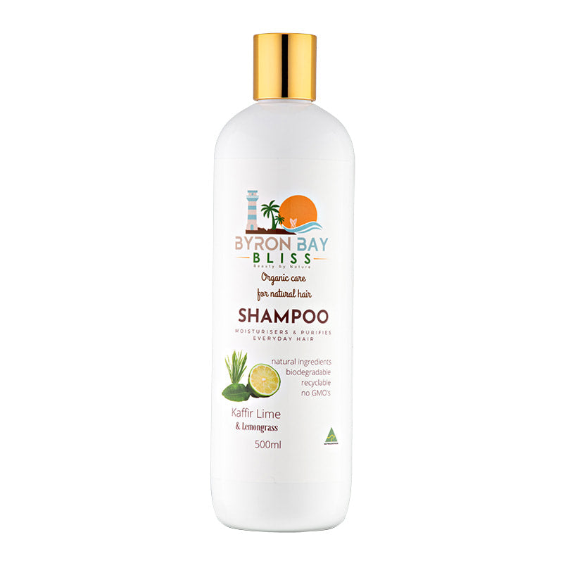 Kaiffir Lime and Lemongrass Shampoo Byron Bay Bliss