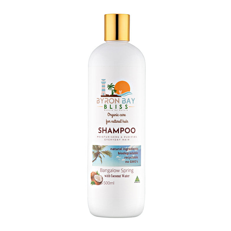 Bangalow Spring with Coconut Water Shampoo Byron Bay Bliss